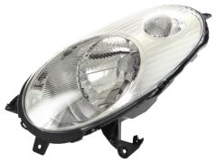 PHARE AVANT NISSAN MICRA 2002-2005 BASE CHROMÉE / GAUCHE