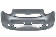 PARE-CHOCS NISSAN MICRA 2010-2013 AVANT / AVEC TROUS CONTOUR GRILLE / AVEC ANTIBROUILLARDS / AVEC CAPTEUR / AVEC APPRET
