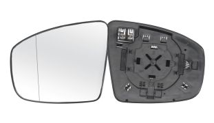 VERRE DE RÉTROVISEUR NISSAN PATHFINDER 2014-2017 AVEC SUPPORT / CHAUFFANT / ASPHÉRIQUE / GAUCHE