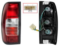 FEU ARRIÈRE NISSAN NAVARA 1997-2002 CONNECTEUR 8 / GAUCHE