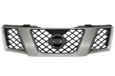 GRILLE NISSAN NAVARA 2005-2010 FACE AVANT / GRIS 