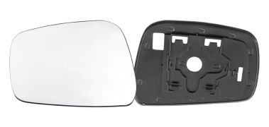 VERRE DE RÉTROVISEUR NISSAN NAVARA 2005-2007 AVEC SUPPORT / CONVEXE / GAUCHE