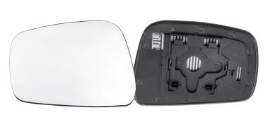 VERRE DE RÉTROVISEUR NISSAN NAVARA 2005-2007 AVEC SUPPORT / CHAUFFANT / CONVEXE / GAUCHE