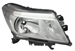 PHARE AVANT NISSAN NAVARA 2015-> BASE CHROMÉE / DROIT