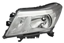 PHARE AVANT NISSAN NAVARA 2015-> BASE CHROMÉE / GAUCHE