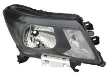 PHARE AVANT NISSAN NAVARA 2015-> BASE NOIRE / DROIT