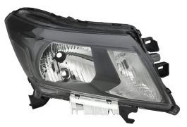 PHARE AVANT NISSAN NAVARA 2015-> BASE NOIRE / DROIT