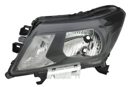 PHARE NISSAN NAVARA 2015-> BASE NOIRE / GAUCHE