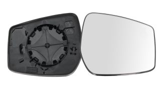 VERRE DE RÉTROVISEUR NISSAN NOTE 2013-2017 AVEC SUPPORT / CONVEXE / DROIT