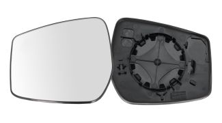 VERRE DE RÉTROVISEUR NISSAN NOTE 2013-2017 AVEC SUPPORT / CONVEXE / GAUCHE