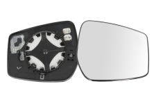 VERRE DE RÉTROVISEUR NISSAN NOTE 2013-2017 AVEC SUPPORT / CHAUFFANT / CONVEXE / DROIT