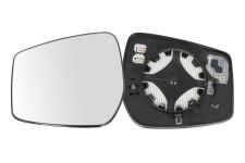 VERRE DE RÉTROVISEUR NISSAN NOTE 2013-2017 AVEC SUPPORT / CHAUFFANT / CONVEXE / GAUCHE