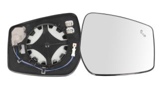 VERRE DE RÉTROVISEUR NISSAN NOTE 2013-2017 AVEC SUPPORT / CHAUFFANT / SIDE ASSIST / CONVEXE / DROIT