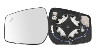 VERRE DE RÉTROVISEUR NISSAN NOTE 2013-2017 AVEC SUPPORT / CHAUFFANT / SIDE ASSIST / CONVEXE / GAUCHE