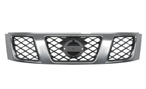 GRILLE NISSAN PATROL 2004-2010 FACE AVANT / CHROMÉE / NOIRE 