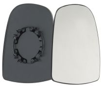 VERRE DE RÉTROVISEUR RENAULT TRAFIC 2001-2007 AVEC SUPPORT / SUPÉRIEURE / CONVEXE / DROIT