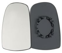 VERRE DE RÉTROVISEUR RENAULT TRAFIC 2001-2007 AVEC SUPPORT / SUPÉRIEURE / CONVEXE / GAUCHE