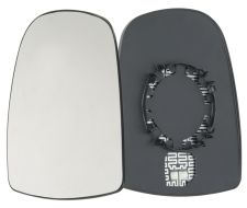 VERRE DE RÉTROVISEUR NISSAN PRIMASTAR 2007-2016 AVEC SUPPORT / SUPÉRIEUR / AVEC SUPPORT / CHAUFFANT / CONVEXE / GAUCHE