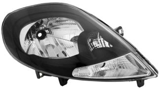 PHARE AVANT OPEL VIVARO 2007-2014 BASE NOIRE / FEU CLIGNOTANT BLANC / DROIT