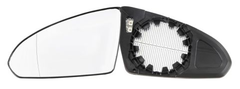 VERRE DE RÉTROVISEUR NISSAN PRIMERA 2002-2008 AVEC SUPPORT / CHAUFFANT / ASPHÉRIQUE / GAUCHE