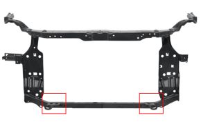 ARMATURE AVANT NISSAN QASHQAI 2007-2010 AVANT / MOTEUR ESSENCE 2.0 / DIESEL 1.5 / 2.0