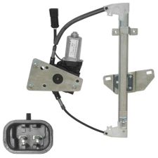 LÈVE-VITRE NISSAN QASHQAI 2007-2010 ÉLÉCTRIQUE / AVEC MOTEUR / 2 BROCHES / ARRIÈRE DROIT