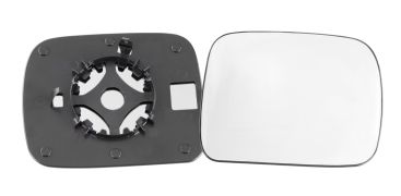 VERRE DE RÉTROVISEUR NISSAN TERRANO 1993-2004 AVEC SUPPORT / CONVEXE / DROIT