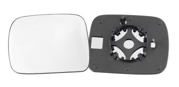 VERRE DE RÉTROVISEUR NISSAN TERRANO 1993-2004 AVEC SUPPORT / CONVEXE / GAUCHE