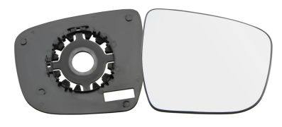 VERRE DE RÉTROVISEUR NISSAN JUKE 2014-2019 AVEC SUPPORT / CONVEXE / DROIT