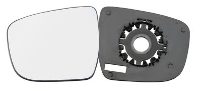 VERRE DE RÉTROVISEUR NISSAN JUKE 2014-2019 AVEC SUPPORT / CONVEXE / GAUCHE