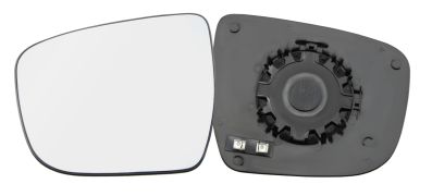 VERRE DE RÉTROVISEUR NISSAN JUKE 2014-2019 AVEC SUPPORT / CHAUFFANT / CONVEXE / GAUCHE