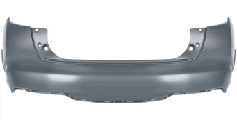 PARE-CHOCS NISSAN JUKE 2014-2019 ARRIÈRE / AVEC APPRET