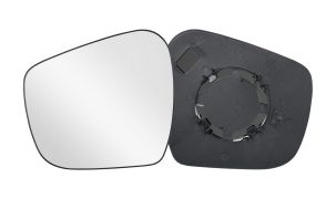 VERRE DE RÉTROVISEUR NISSAN NAVARA 2015-> AVEC SUPPORT / CONVEXE / GAUCHE