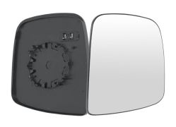 VERRE DE RÉTROVISEUR NISSAN NV200 2010-2020 AVEC SUPPORT / CHAUFFANT / CONVEXE / DROIT