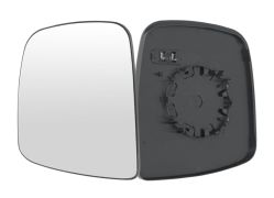 VERRE DE RÉTROVISEUR NISSAN NV200 2010-2020 AVEC SUPPORT / CHAUFFANT / CONVEXE / GAUCHE