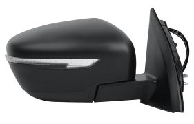 RÉTROVISEUR NISSAN QASHQAI 2014-2017 FEU CLIGNOTANT CHROMÉ / ÉLÉCTRIQUE / CHAUFFANT / DROIT