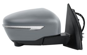 RÉTROVISEUR NISSAN QASHQAI 2014-2017 FEU CLIGNOTANT CHROMÉ / ÉLÉCTRIQUE / CHAUFFANT / RABATTABLE ÉLÉCTRIQUEMENT / AVEC CAMÉRA / AVEC APPRET / DROIT