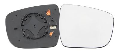 VERRE DE RÉTROVISEUR NISSAN QASHQAI 2014-2017 AVEC SUPPORT / CHAUFFANT / CONVEXE / DROIT