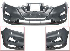 PARE-CHOCS NISSAN QASHQAI 2017-2021 AVANT / AVEC LAVEPHARES / AVEC 2 CAPTEUR / AVEC APPRET