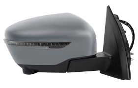 RÉTROVISEUR NISSAN QASHQAI 2014-2017 FEU CLIGNOTANT NOIR / ÉLÉCTRIQUE / CHAUFFANT / RABATTABLE ÉLÉCTRIQUEMENT / AVEC CAMÉRA / AVEC APPRET / DROIT