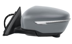 RÉTROVISEUR NISSAN X-TRAIL 2014-2017 ÉLÉCTRIQUE / CHAUFFANT / RABATTABLE ÉLÉCTRIQUEMENT / AVEC CAMÉRA / FEU CLIGNOTANT CHROMÉ / AVEC APPRET / GAUCHE