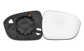 VERRE DE RÉTROVISEUR NISSAN JUKE 2019-> AVEC SUPPORT / CONVEXE / DROIT