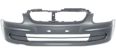 PARE-CHOCS OPEL AGILA 2000-2003 AVANT / AVEC APPRET