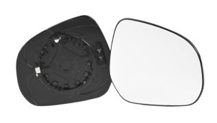 VERRE DE RÉTROVISEUR SUZUKI SPLASH 2007-2014 AVEC SUPPORT / CHAUFFANT / CONVEXE / DROIT