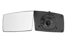 VERRE DE RÉTROVISEUR OPEL ASTRA F 1991-1994 AVEC SUPPORT / PLAT / GAUCHE