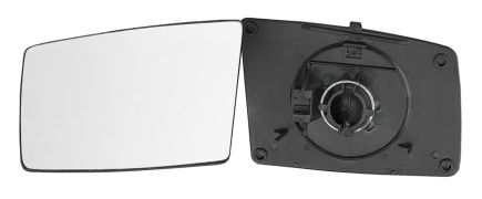 VERRE DE RÉTROVISEUR OPEL ASTRA F 1991-1994 AVEC SUPPORT / PLAT / GAUCHE