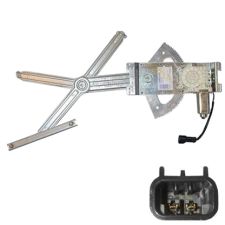 LÈVE-VITRE OPEL ASTRA F 1991-1994 3 PORTES / ÉLÉCTRIQUE / AVEC MOTEUR / 2 BROCHES / AVANT GAUCHE