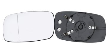 VERRE DE RÉTROVISEUR OPEL ASTRA F 1995-1998 AVEC SUPPORT / CHAUFFANT / ASPHÉRIQUE / GAUCHE