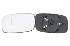 VERRE DE RÉTROVISEUR OPEL ASTRA F 1995-1998 AVEC SUPPORT / ASPHÉRIQUE / GAUCHE