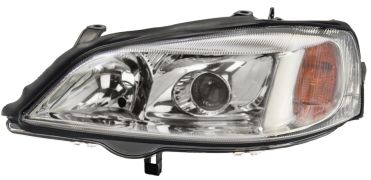 PHARE OPEL ASTRA G 1998-2004 XENON / BASE CHROMÉE / GAUCHE
